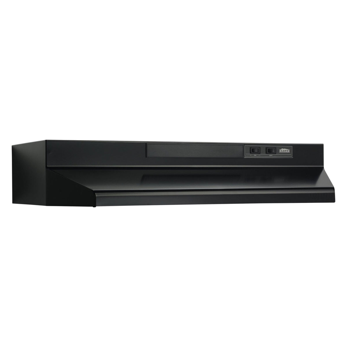 Broan F404223 42 inch Black Convertible Under Cabinet Range Hood