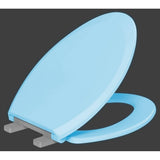 Night Glow Soft Elongated Closed Front Toilet Seat Blue – evekare