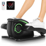 ANCHEER Under Desk Elliptical Machine – Quiet Pedal Exerciser for Seniors, Office & Home, Low-Impact Seated Leg Workout Equipment, Smart LCD Display, Remote Control