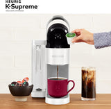 Keurig K-Supreme Single Serve K-Cup Pod Coffee Maker, MultiStream Technology, 4 Brew Sizes, 66oz Dual-Position Removable Reservoir, Black