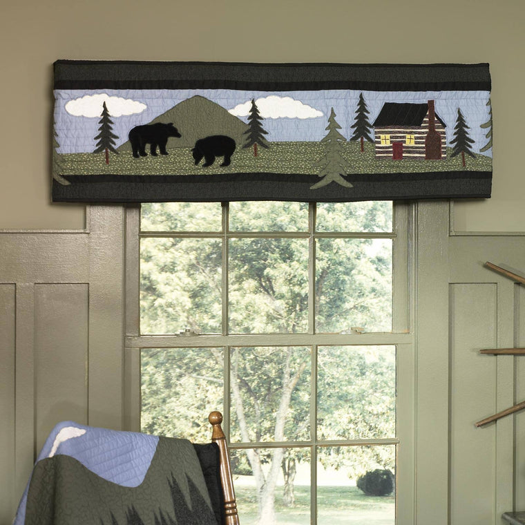 Donna Sharp Valance/Runner, Bear Lake