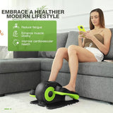 ANCHEER Under Desk Elliptical Machine – Quiet Pedal Exerciser for Seniors, Office & Home, Low-Impact Seated Leg Workout Equipment, Smart LCD Display, Remote Control