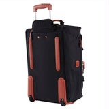 Bric&s x Bag 21×22 Carry on Rolling Duffle Bag Violet