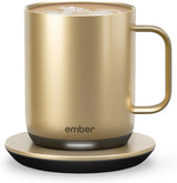 Ember Temperature Control Smart Mug 2, 14 Oz, App-Controlled Heated Coffee Mug with 80 Min Battery Life and Improved Design, White