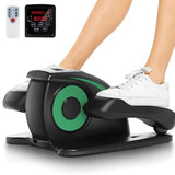 ANCHEER Under Desk Elliptical Machine – Quiet Pedal Exerciser for Seniors, Office & Home, Low-Impact Seated Leg Workout Equipment, Smart LCD Display, Remote Control