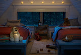 Luminara Flameless Rechargeable Tea Lights Unscented White 4 Pieces