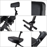 Pyle PKST70 – Musician Performer Chair Seat Stool, Durable, Portable, Adjustable